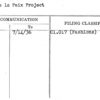 Rue de la Paix Project