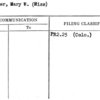 Ruffner, Mary W. (Miss)