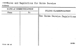 Rules and Regulations for Guide Service