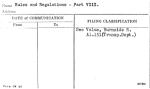 Rules and Regulations - Part VIII.