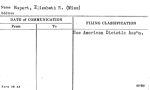Rupert, Elizabeth R. (Miss)
