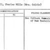 Russell, Charles Mills (Mrs. Goldie)