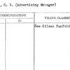 Russell, G.E. (Advertising Manager)