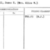 Russell, James E. (Mrs. Alice W.)