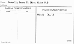 Russell, James E. (Mrs. Alice W.)