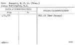 Russell, N.F.S. (Pres.)