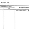 Ruth's Fabric Inc.