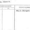 Rutledge, Albert F.