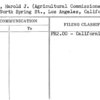 Ryan, Harold J. (Agricultural Commissioner)