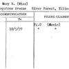 Ryan, Mary R. (Miss)