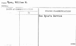 Ryan, William M.