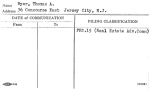 Ryer, Thomas A.
