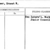 Rymer, Ernest N.