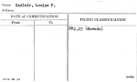 Sadleir, Louise F.