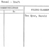 Safety Manual - Draft