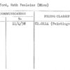 Safford, Ruth Penleins (Miss)
