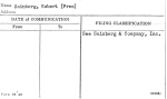 Sainberg, Robert (Pres)