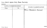 Saint Agnes Holy Name Society