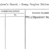 St. Andrew's Church - Young Peoples Fellowship