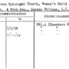 St.Andrews Episcopal Church, Woman's Guild of