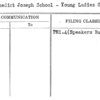 St. Benedict Joseph School - Young Ladies Sodolity