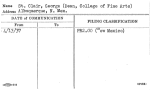 St. Clair, George (Dean, College of Fine Arts)