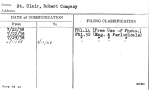 St. Clair, Robert Company