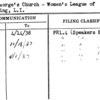 St. George's Church - Women's League of
