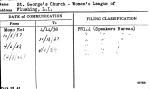 St. George's Church - Women's League of