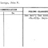 St. George, John F.