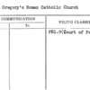 Saint Gregory's Roman Catholic Church