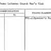 Saint James Lutheran Church Men's Club