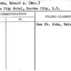 St. John, Edward A. (Mrs.)
