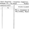 St. John's Hospital - Hospital Committee of the Woman's Board