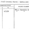 Saint John's Lutheran Church - Ladies Aid Society