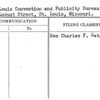 St. Louis Convention and Publicity Bureau