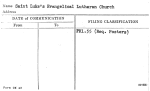 Saint Luke's Evangelical Lutheran Church