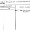 Saint Luke's Evangelical Lutheran Church-Ladies Aid Society