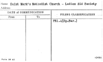 Saint Mark's Methodist Church - Ladies Aid Society