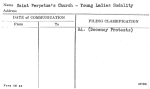 Saint Perpetua's Church - Young Ladies Sodality
