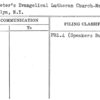 St. Peter's Evangelical Lutheran Church-Men's Club