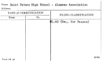 Saint Peters High School - Alumnae Association