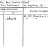 Salcido, Mary Louise (Miss)
