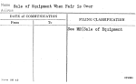 Sale of Equipment When Fair is Over