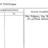 Sale of Privileges
