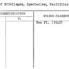 Sale of Privileges, Spectacles, Facilities, etc.