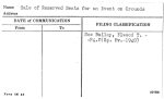 Sale of Reserved Seats for an Event on Grounds