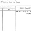 Sale of Tickets-Hall of Music