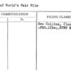 Sale of World's Fair Film