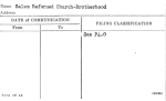 Salem Reformed Church-Brotherhood